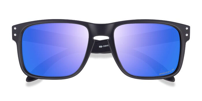 Oakley Holbrook - Square Matte Black Frame Sunglasses For Men | Eyebuydirect