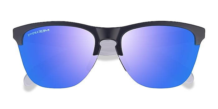 Oakley Frogskins Lite - Matte Black Matte Clear Frame Prescription Sunglasses Eyebuydirect