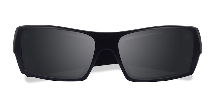 Oakley OO9014 - Rectangle Matte Black Frame Sunglasses For Men