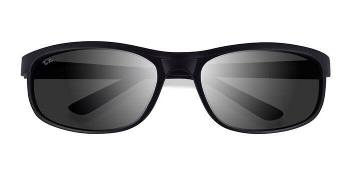 Ray-Ban RB2027 Predator - Rectangle Black Frame Prescription Sunglasses |  Eyebuydirect