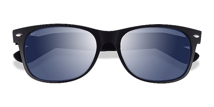Matte Black Ray-Ban RB2132 -  Plastic Sunglasses