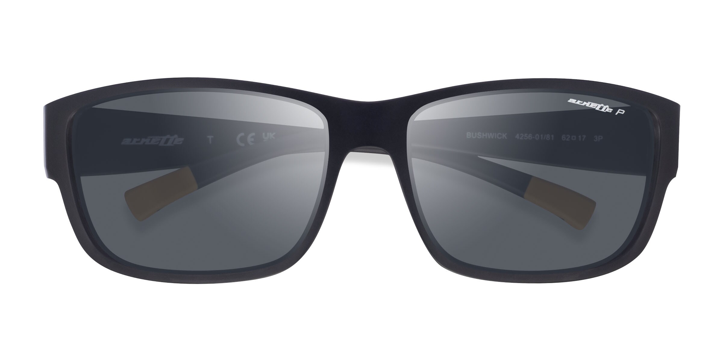 Sunglasses | Wrap Fuzzy Black Graphics Inside Grey Sunglasses | Arnette