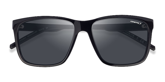 Shiny Black ARNETTE Adios Baby! -  Plastic Sunglasses