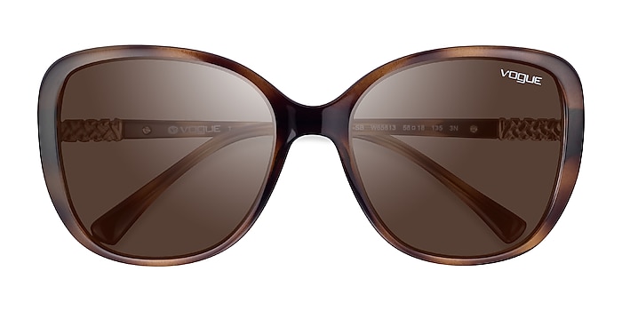 Dark Tortoise Vogue Eyewear VO5154SB -  Plastic Sunglasses