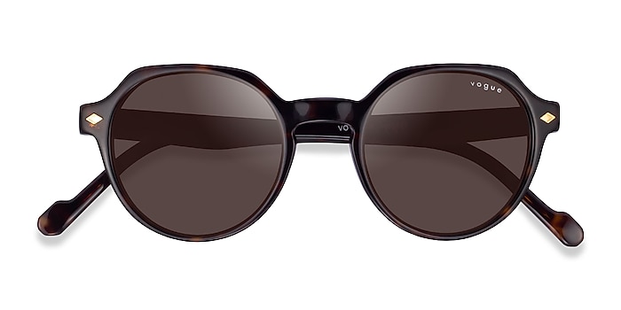 Dark Tortoise Vogue Eyewear VO5370S -  Acetate Sunglasses