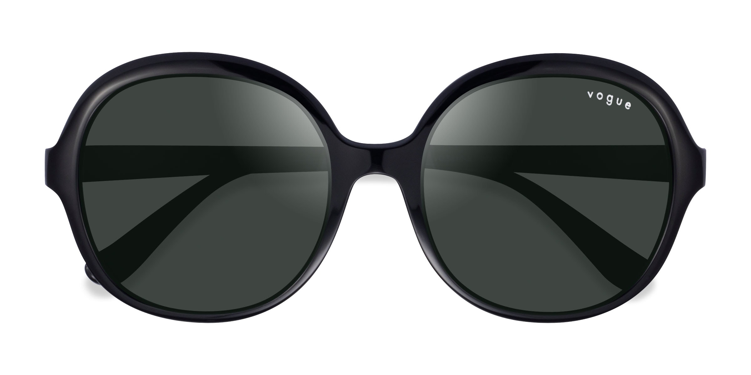 Vogue Eyewear VO5410S - Round Black Frame Sunglasses For 