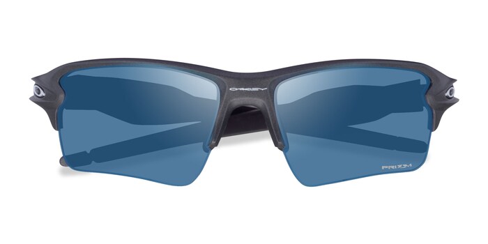 Oakley Flak  - Rectangle Steel Frame Sunglasses For Men | Eyebuydirect