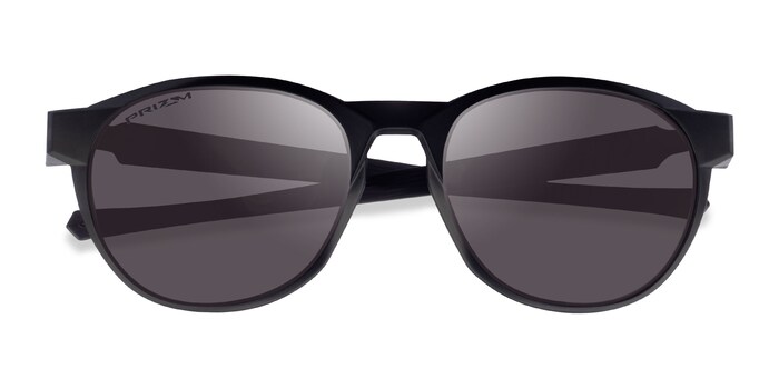 Oakley Reedmace - Round Matte Black Ink Frame Prescription Sunglasses |  Eyebuydirect Canada