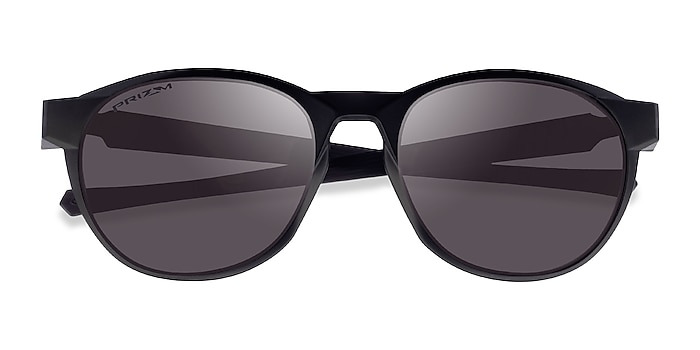 Matte Black Ink Oakley Reedmace -  Plastic Sunglasses