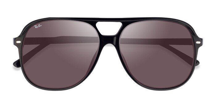 Ray-Ban RB2198 Bill - Aviator Black Frame Sunglasses For Men | Eyebuydirect  Canada