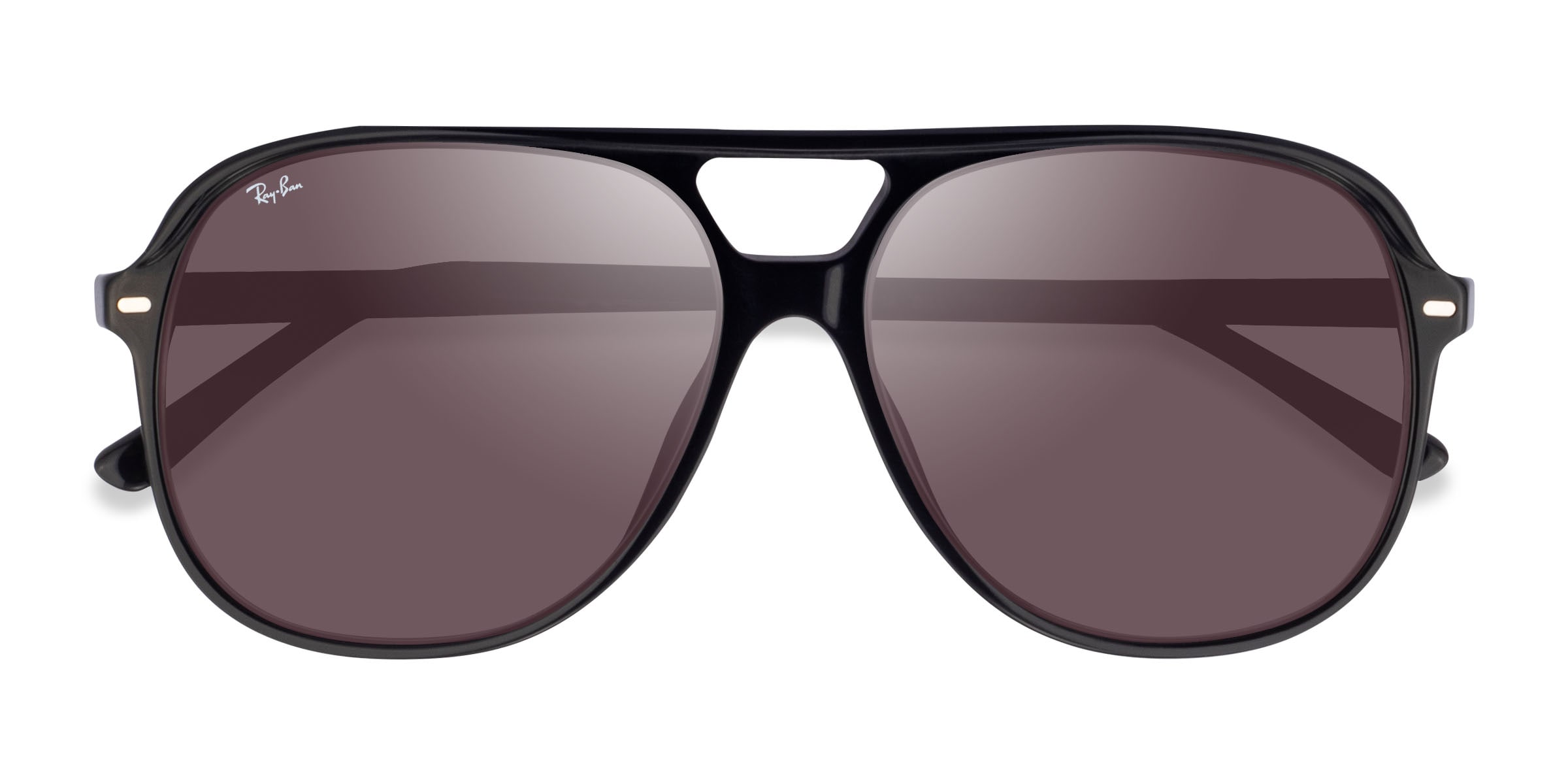 Ray-Ban RB2198 Bill - Aviator Black Frame Prescription Sunglasses | Eyebuydirect