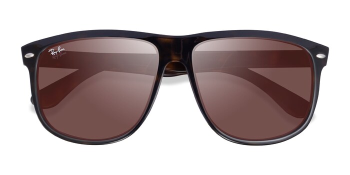 Ray-Ban RB4147 - Aviator Light Tortoise Sunglasses For Men | Eyebuydirect