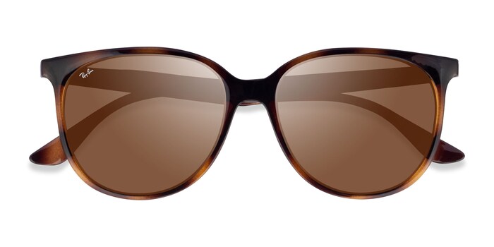 Ray-Ban RB4378 - Round Tortoise Frame Sunglasses For Women | Eyebuydirect  Canada