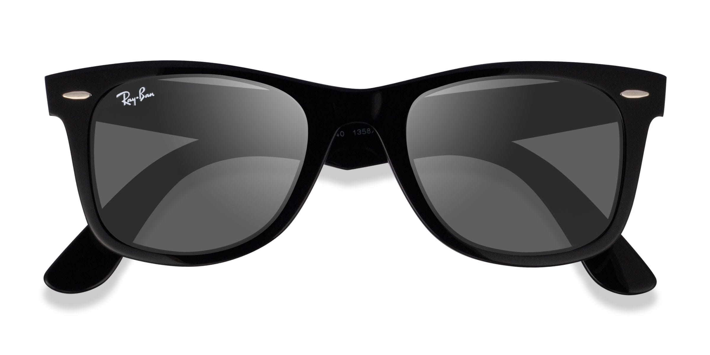 Ray ban wayfarer sales black lenses