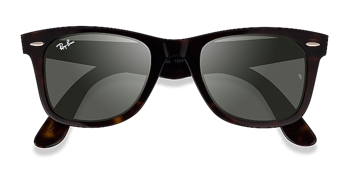 Shiny Tortoise Ray-Ban RB2140 -  Acetate Sunglasses