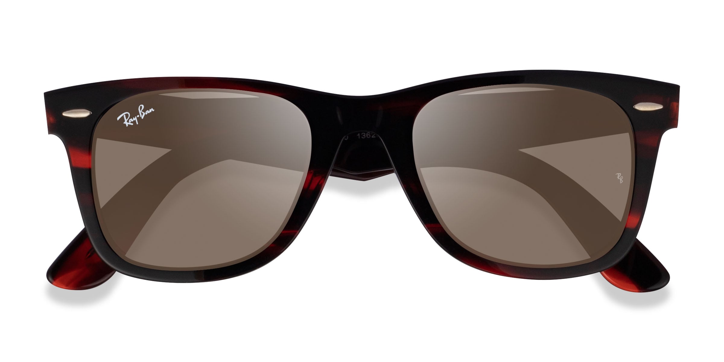 Ray Ban RB2140 Wayfarer Wayfarer Shiny Black Frame Prescription Sunglasses Eyebuydirect Canada