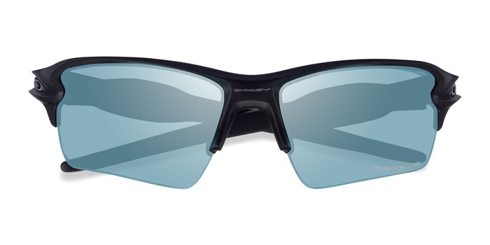 Oakley Flak  - Rectangle Matte Black Frame Prescription Sunglasses |  Eyebuydirect