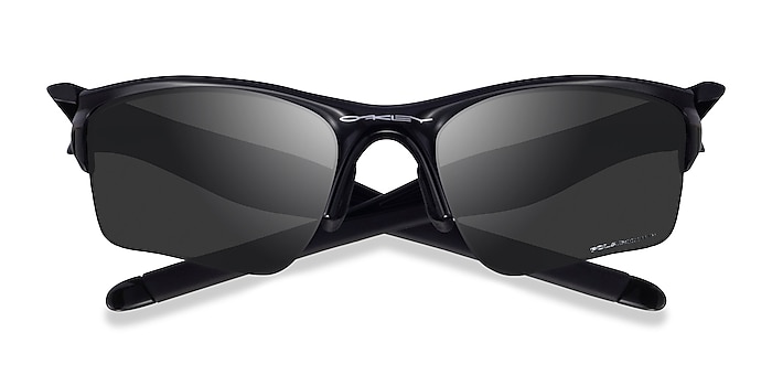 Shinny Black Oakley Half Jacket 2.0 -  Plastic Sunglasses