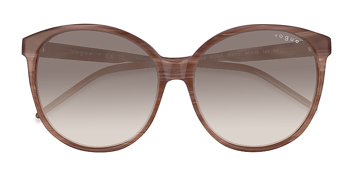 Striped Brown  Vogue Eyewear VO5509S -  Acetate Sunglasses