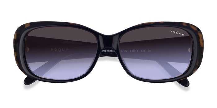 Blue Tortoise Vogue Eyewear VO2606S -  Acetate Sunglasses