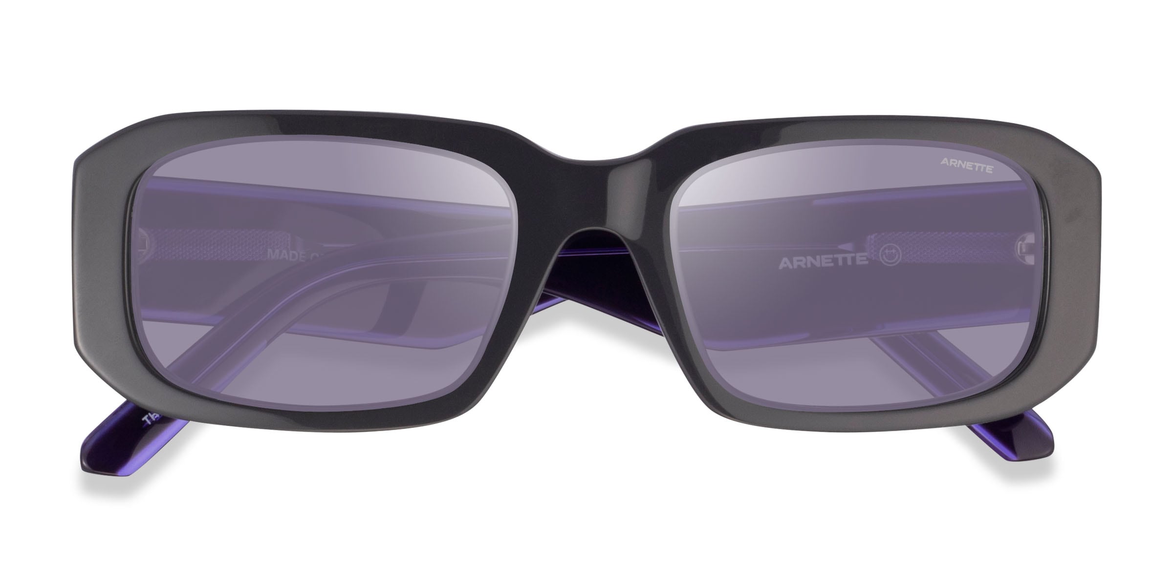 ARNETTE Thekidd - Square Gray Frame Prescription Sunglasses 