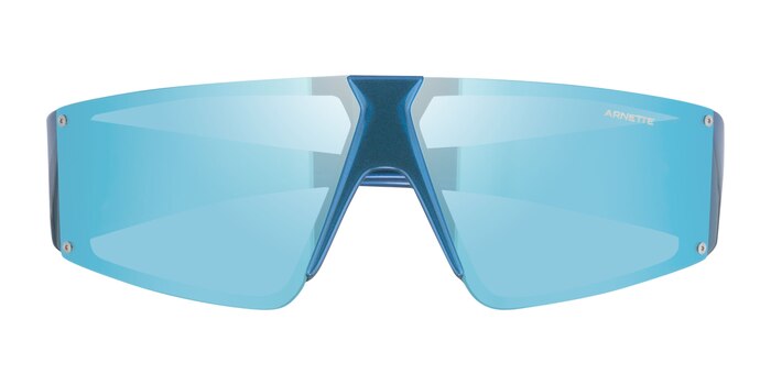 Shiny Blue ARNETTE Saturnya -  Plastic Sunglasses