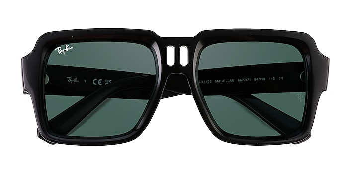 Black Ray-Ban RB4408 Magellan -  Plastic Sunglasses