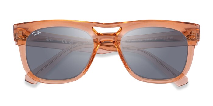 Clear Orange Ray-Ban RB4426 Phil -  Plastic Sunglasses