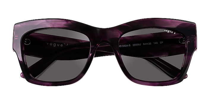 Purple Tortoise Vogue Eyewear VO5524S -  Acétate Lunettes de soleil