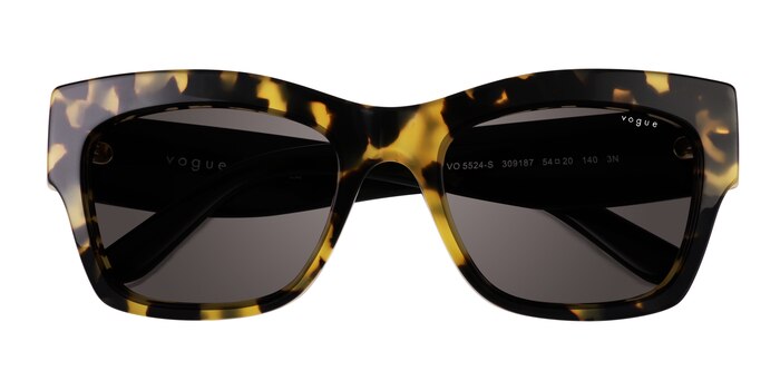 Yellow Tortoise Vogue Eyewear VO5524S -  Acetate Sunglasses