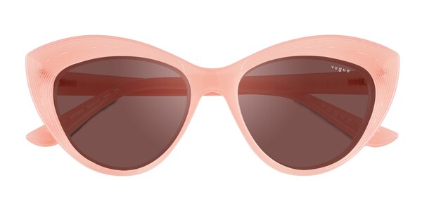 Vogue Eyewear VO5377S - Cat Eye Pink Frame Sunglasses For Women ...