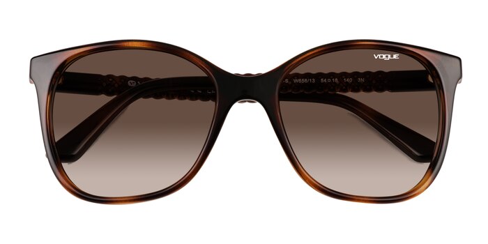 Dark Tortoise Vogue Eyewear VO5032S -  Plastic Sunglasses