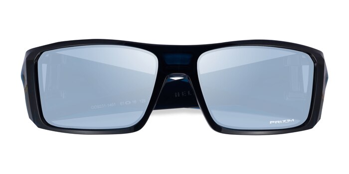 Clear Blue Oakley Heliostat -  Plastic Sunglasses