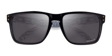 Shiny Black Oakley Holbrook Xl -  Plastique Lunettes de soleil