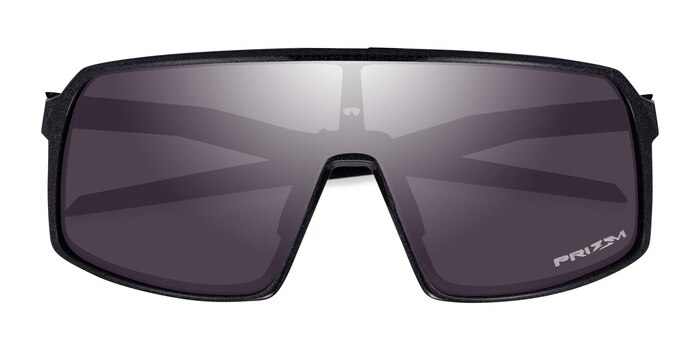 Shiny Black Oakley Sutro -  Plastique Lunettes de soleil