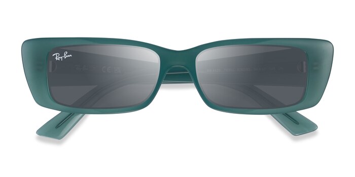 Clear Shiny Green Ray-Ban RB4425 Teru -  Écoresponsables Lunettes de soleil