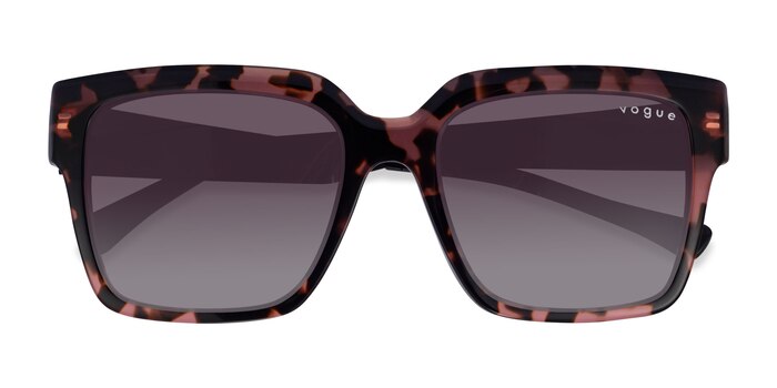 Red Tortoise Vogue Eyewear VO5553S -  Acétate Lunettes de soleil