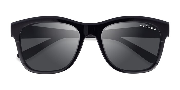 Shiny Black Vogue Eyewear VO5557S -  Plastique Lunettes de soleil