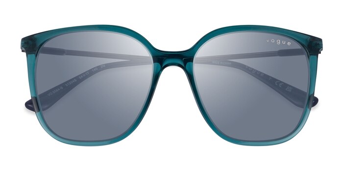 Clear Green Vogue Eyewear VO5564S -  Plastique Lunettes de soleil