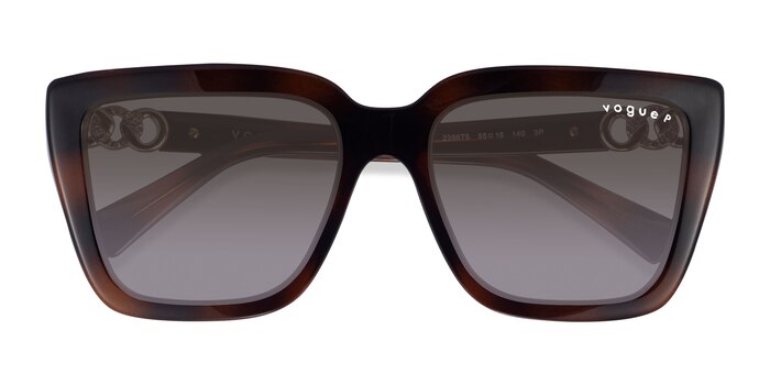 Dark Tortoise Vogue Eyewear VO5575SB -  Plastic Sunglasses