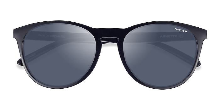 Shiny Black ARNETTE Gorgon -  Plastic Sunglasses
