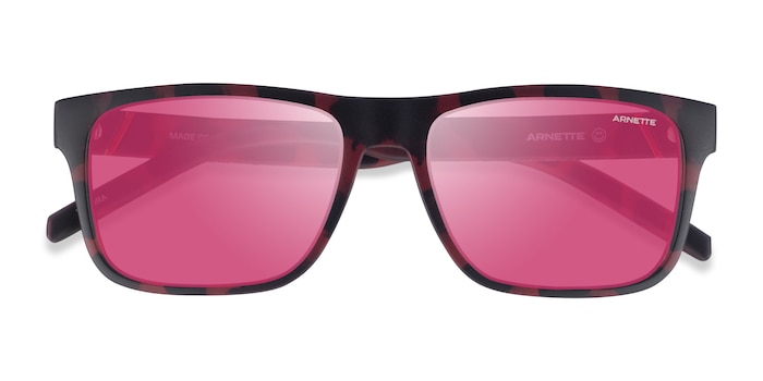 Red Black Tortoise ARNETTE Bandra -  Plastic Sunglasses
