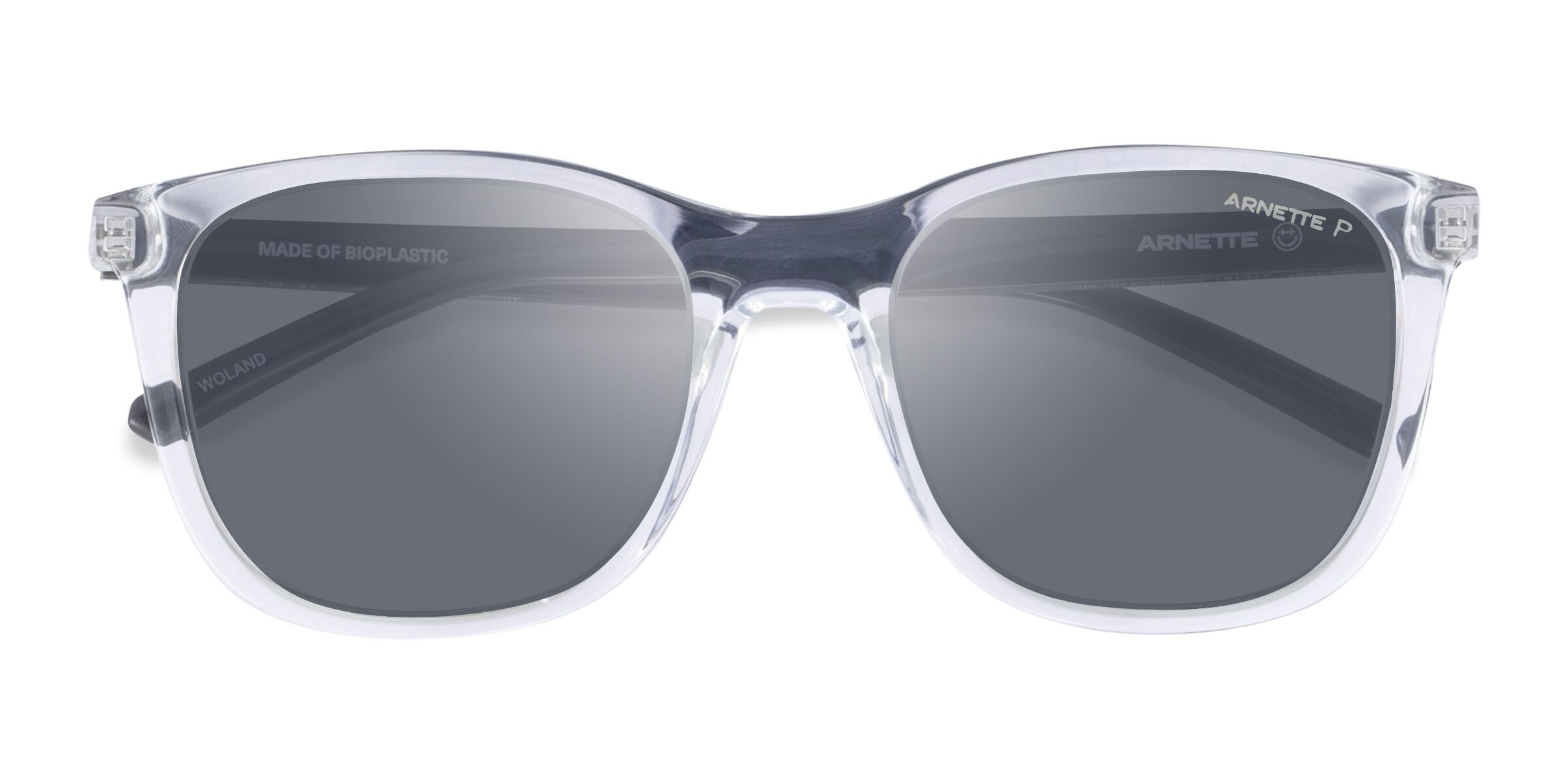 ARNETTE Woland - Square Clear Frame Prescription Sunglasses |