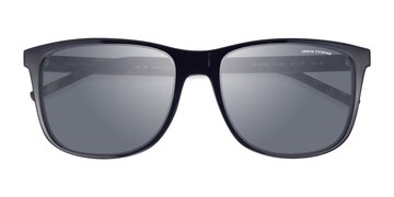 Shiny Black Armani Exchange AX4070S -  Plastique Lunettes de soleil