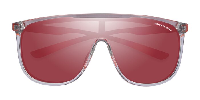 Shiny Crystal Armani Exchange AX4137SU -  Plastic Sunglasses