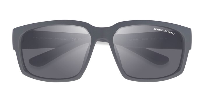 Matte Gray Armani Exchange AX4142SU -  Plastic Sunglasses