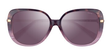Rose Tortoise Gradient Coach HC8320 C6180 -  Acetate Sunglasses