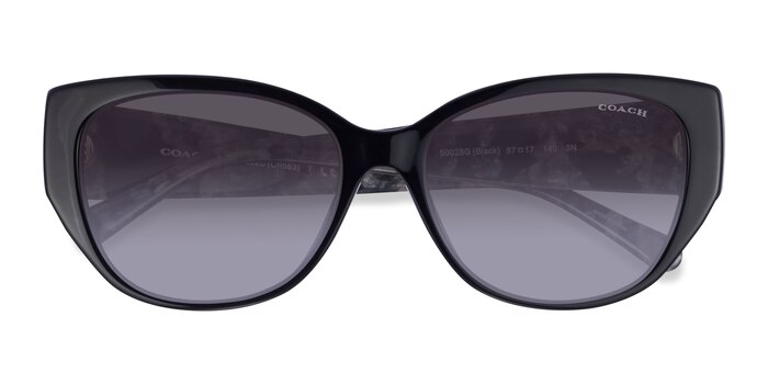 Black Coach HC8362U Ch563 -  Acetate Sunglasses