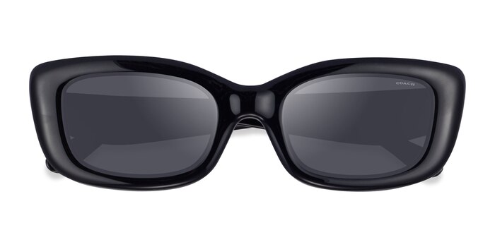 Black Coach HC8390U Cr610 -  Plastic Sunglasses