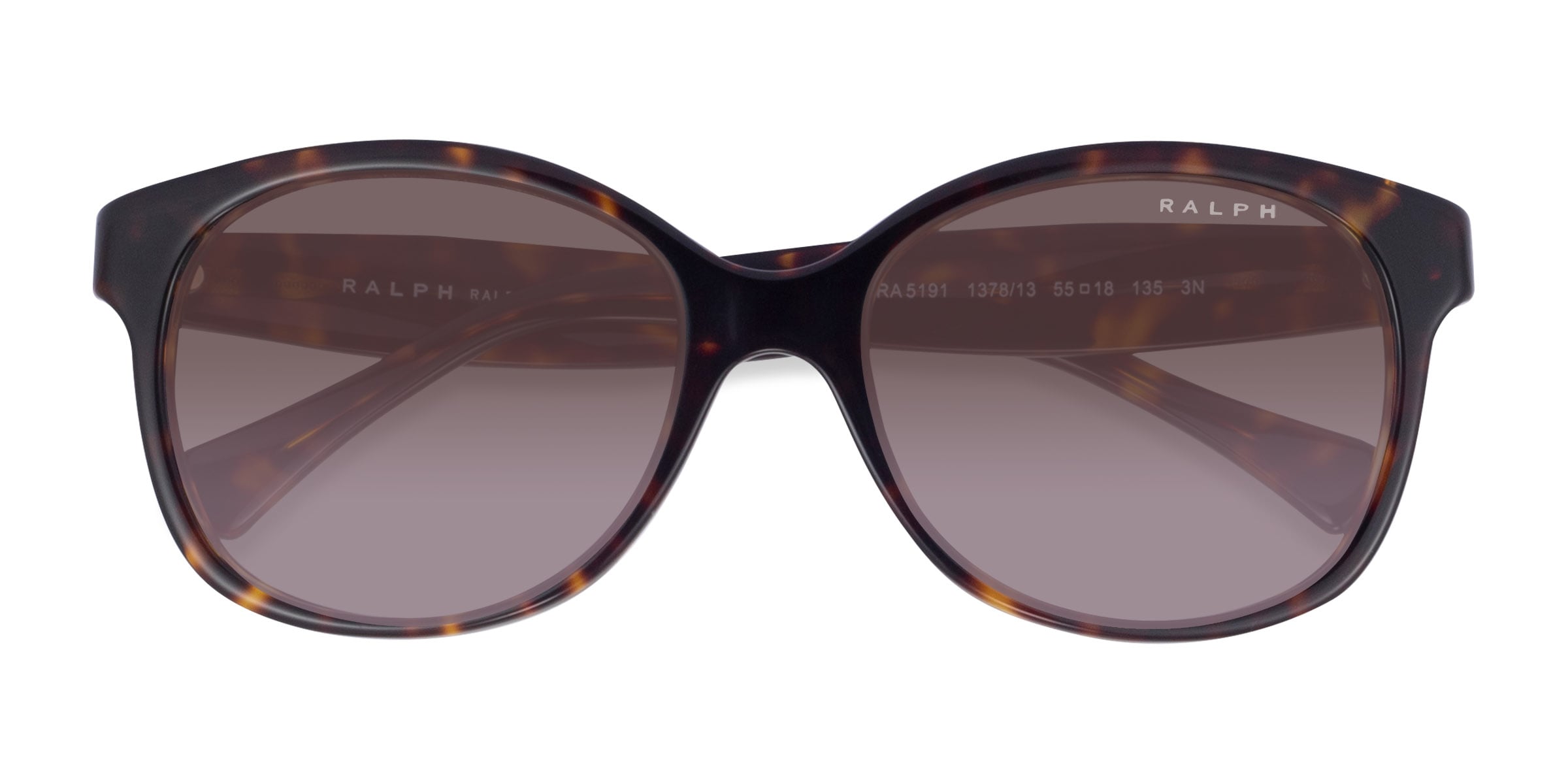 Ralph RA5191 - Cat Eye Shiny Dark Tortoise Frame Prescription
